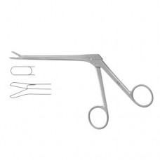 Ferris-Smith Leminectomy Rongeur Down Stainless Steel, 15.5 cm - 6" Bite Size 4 mm 